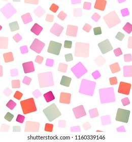 Light Multicolor, Rainbow vector seamless cover in polygonal style. Abstract gradient illustration with rectangles. Best design for your ad, poster, banner.