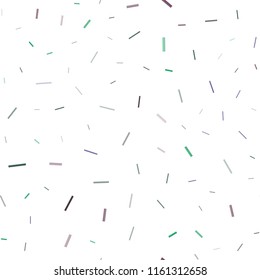 Light Multicolor, Rainbow vector seamless cover with long lines. Decorative shining illustration with lines on abstract template. Best design for your ad, poster, banner.