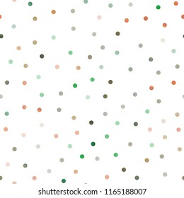 Light Multicolor, Rainbow vector seamless cover with spots. Glitter abstract illustration with blurred drops of rain. The pattern can be used for aqua ad, booklets.