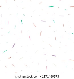 Light Multicolor, Rainbow vector seamless cover with long lines. Blurred decorative design in simple style with lines. The pattern can be used as ads, poster, banner for commercial.