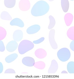 Light Multicolor, Rainbow vector seamless cover with circles. Modern abstract illustration with colorful water drops. Trendy design for wallpaper, fabric makers.
