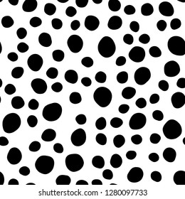 Light Multicolor, Rainbow vector seamless template with spots. Abstract illustration with colored bubbles in nature style. Design for textile, fabric, wallpapers.