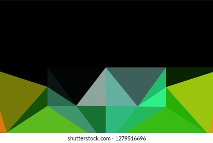 Light Multicolor, Rainbow vector shining hexagonal pattern. Glitter abstract illustration with an elegant design. Brand new design for your business.