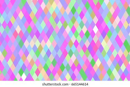 Light Multicolor, Rainbow vector shining triangular background. Modern geometrical abstract illustration with gradient. The polygonal design can be used for your web site.