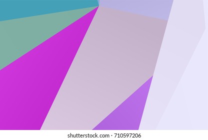 Light Multicolor, Rainbow vector shining triangular template. A vague abstract illustration with gradient. The completely new template can be used for your brand book.