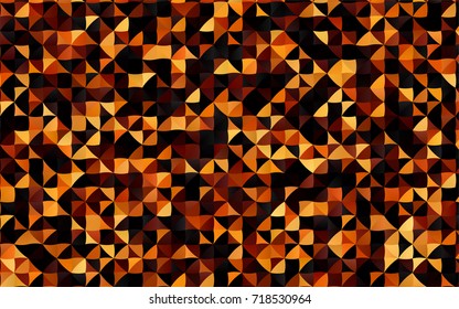 Light Multicolor, Rainbow vector shining triangular template. Glitter abstract illustration with an elegant design. The elegant pattern can be used as part of a brand book.