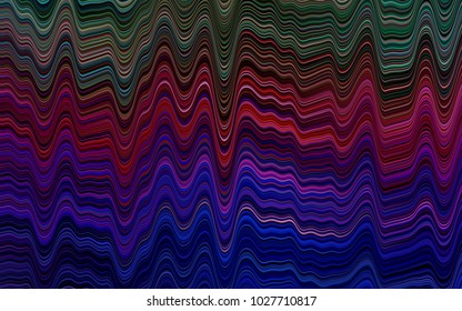 Light Multicolor, Rainbow vector template with bubble shapes. An elegant bright illustration with gradient. The best blurred design for your business.