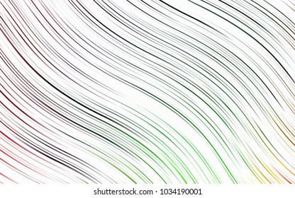 Light Multicolor, Rainbow vector template with bubble shapes. Shining crooked illustration in marble style. The elegant pattern for brand book.