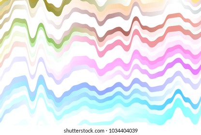Light Multicolor, Rainbow vector template with lava shapes. Brand-new colored illustration in marble style with gradient. Marble style for your business design.