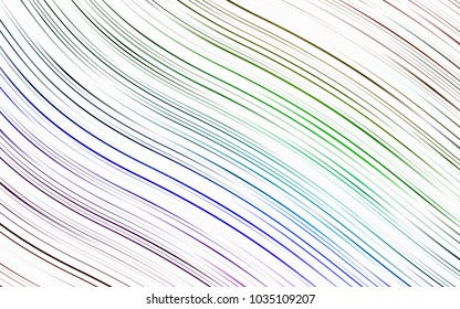 Light Multicolor, Rainbow vector template with liquid shapes. A completely new color illustration in marble style. A completely new template for your business design.
