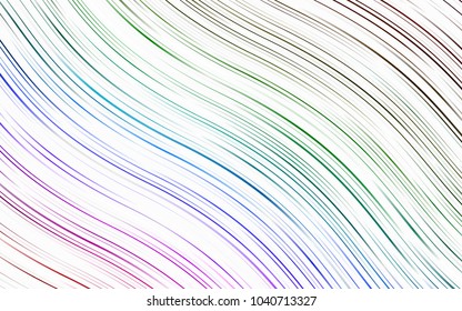 Light Multicolor, Rainbow vector template with bubble shapes. A vague circumflex abstract illustration with gradient. A new texture for your  ad, booklets, leaflets.