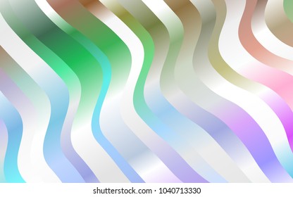 Light Multicolor, Rainbow vector template with lava shapes. Brand-new colored illustration in marble style with gradient. The template for cell phone backgrounds.