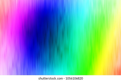 Light Multicolor, Rainbow vector template with repeated sticks. Modern geometrical abstract illustration with staves. The template can be used as a background.