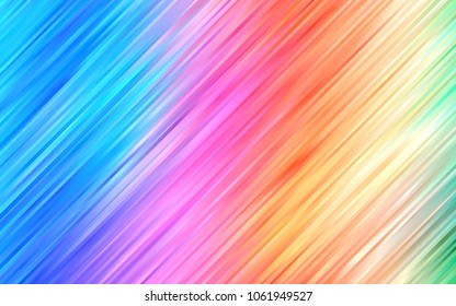 Light Multicolor, Rainbow vector template with liquid shapes. Creative geometric illustration in marble style with gradient. Textured wave pattern for backgrounds.