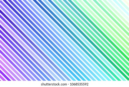 Light Multicolor, Rainbow vector template with repeated sticks. Decorative shining illustration with lines on abstract template. Best design for your ad, poster, banner.