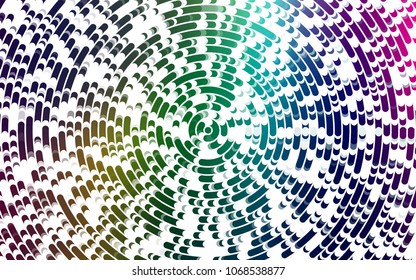 Light Multicolor, Rainbow vector template with liquid shapes. Modern gradient abstract illustration with bandy lines. Marble style for your business design.