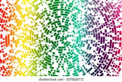 Light Multicolor, Rainbow vector template with lines, ovals. Creative geometric illustration in marble style with gradient. Marble design for your web site.
