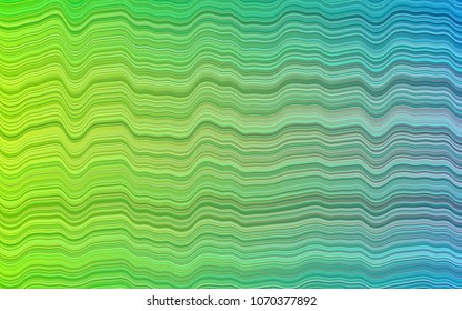 Light Multicolor, Rainbow vector template with lava shapes. Colorful abstract illustration with gradient lines. Brand-new design for your ads, poster, banner.