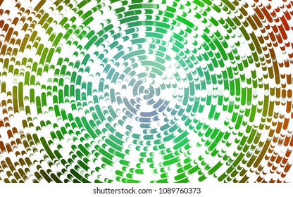 Light Multicolor, Rainbow vector template with abstract lines. Shining crooked illustration in marble style. A completely new template for your business design.