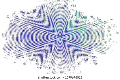 Light Multicolor, Rainbow vector template with repeated sticks. Blurred decorative design in simple style with lines. Smart design for your business advert.