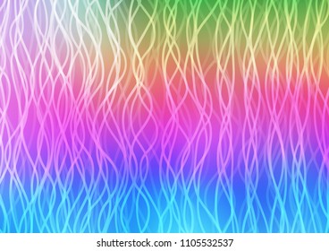 Light Multicolor, Rainbow vector template with liquid shapes. Brand new colored illustration in marble style with gradient. Marble design for your web site.