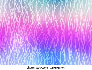 Light Multicolor, Rainbow vector template with bent ribbons. A completely new color illustration in marble style. A new texture for your  ad, booklets, leaflets.