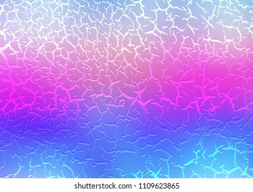 Light Multicolor, Rainbow vector template with abstract lines. Blurred geometric sample with gradient bubbles.  Textured wave pattern for backgrounds.