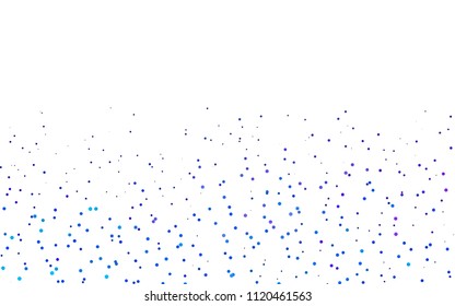Light Multicolor, Rainbow vector  template with circles. Modern abstract illustration with colorful water drops. The pattern can be used for aqua ad, booklets.