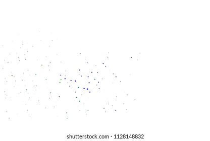 Light Multicolor, Rainbow vector  template with circles. Illustration with set of shining colorful abstract circles. Beautiful design for your business natural advert.