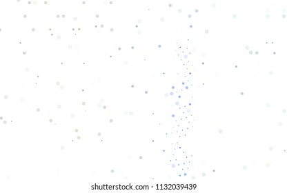 Light Multicolor, Rainbow vector  template with circles. Beautiful colored illustration with blurred circles in nature style. The pattern can be used for beautiful websites.