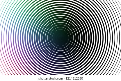 Light Multicolor, Rainbow vector template with circles. Glitter abstract illustration with blurred drops of rain. Pattern for ads, leaflets.