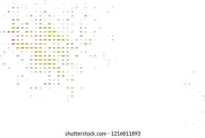 light Multicolor, Rainbow vector template with repeated sticks. Modern geometrical abstract illustration with staves. The pattern can be used as ads, poster, banner for commercial.