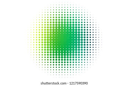 Light Multicolor, Rainbow vector template with circles. Illustration with set of shining colorful abstract circles. Design for posters, banners.