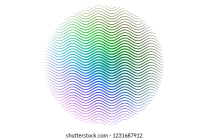 Light Multicolor, Rainbow vector template with repeated sticks. Blurred decorative design in simple style with lines. Pattern for ads, posters, banners.