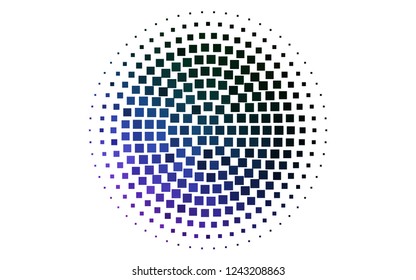 Light Multicolor, Rainbow vector template with crystals, rectangles. Illustration with set of colorful rectangles. Pattern for commercials.