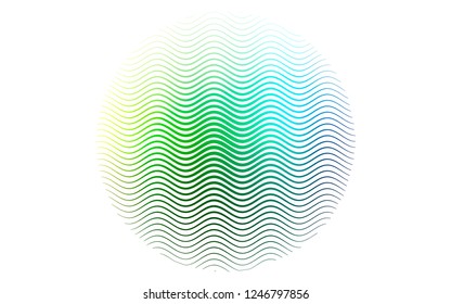 Light Multicolor, Rainbow vector template with repeated sticks. Lines on blurred abstract background with gradient. Backdrop for TV commercials.