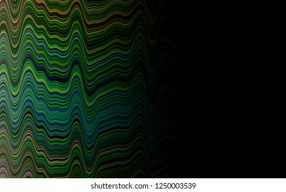 Light Multicolor, Rainbow vector template with bubble shapes. Creative geometric illustration in marble style with gradient. A completely new marble design for your business.