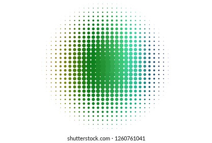 Light Multicolor, Rainbow vector template with circles. Illustration with set of shining colorful abstract circles. Pattern for ads, leaflets.