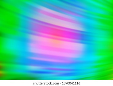 Light Multicolor, Rainbow vector template with liquid shapes. Geometric illustration in marble style with gradient.  A new texture for your  ad, booklets, leaflets.