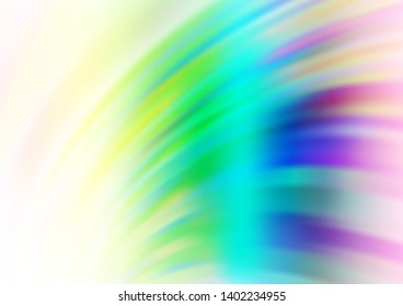 Light Multicolor, Rainbow vector template with bubble shapes. Colorful illustration in abstract marble style with gradient. A new texture for your  ad, booklets, leaflets.
