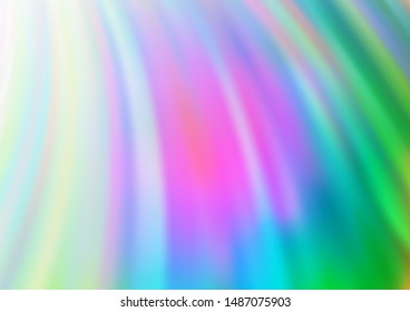 Light Multicolor, Rainbow vector template with bubble shapes. Creative geometric illustration in marble style with gradient. Marble style for your business design.