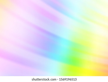 Light Multicolor, Rainbow vector template with repeated sticks. Modern geometrical abstract illustration with staves. Pattern for websites, landing pages.