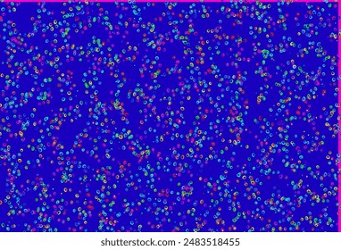 Light Multicolor, Rainbow vector template with circles. Blurred bubbles on abstract background with colorful gradient. Completely new template for your brand book.