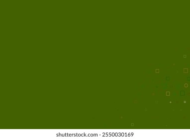 Light Multicolor, Rainbow vector template with spots, rectangles. Colorful gradient with circles, rectangles on abstract backdrop. Template for your brand book.