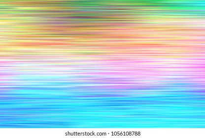 Light Multicolor, Rainbow vector texture with colored lines. Decorative shining illustration with lines on abstract template. Best design for your ad, poster, banner.