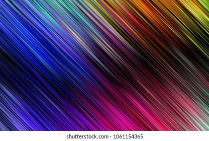 Light Multicolor, Rainbow vector texture with colored lines. Shining colored illustration with narrow lines. The pattern can be used for busines ad, booklets, leaflets