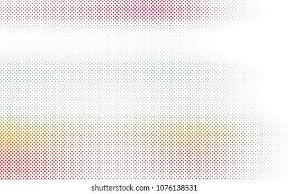 Light Multicolor, Rainbow vector  texture with disks. Beautiful colored illustration with blurred circles in nature style. The pattern can be used for aqua ad, booklets.