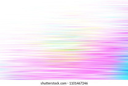 Light Multicolor, Rainbow vector texture with colored lines. Decorative shining illustration with lines on abstract template. The template can be used as a background.