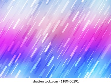 Light Multicolor, Rainbow vector texture with colored lines. Shining colored illustration with narrow lines. Best design for your ad, poster, banner.