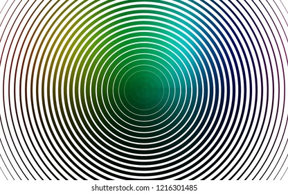 Light Multicolor, Rainbow vector texture with disks. Glitter abstract illustration with blurred drops of rain. Pattern for ads, booklets.